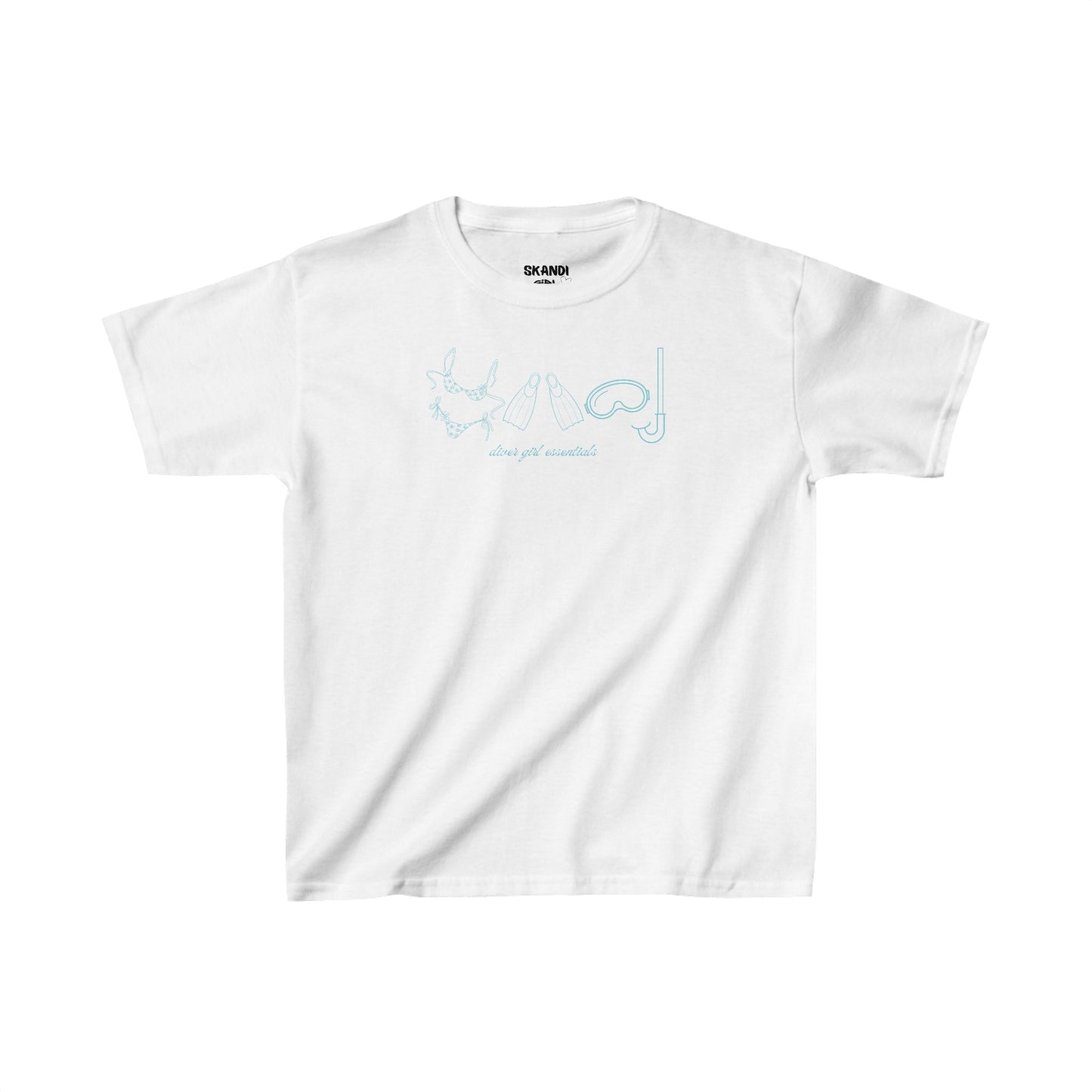 Diver Girl Baby-Tee