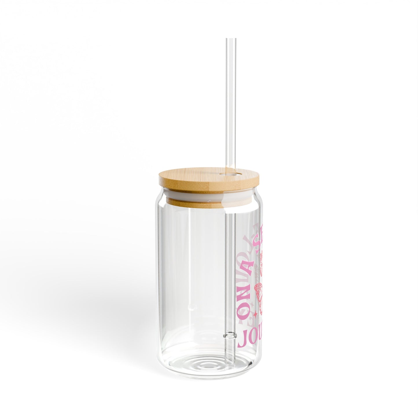 Self Love Journey Sipper Glass