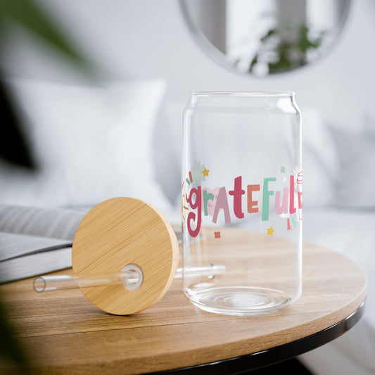 Grateful Sipper Glass