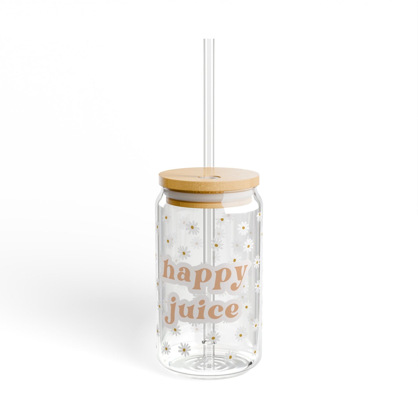 Happy Juice Sipper Glass