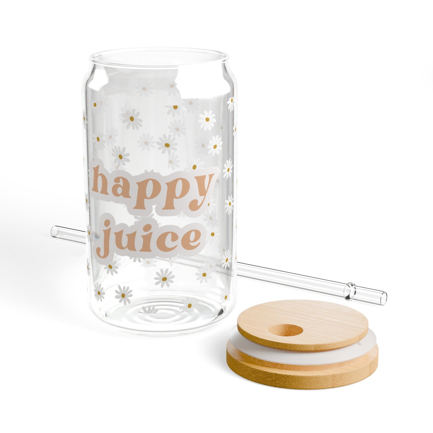 Happy Juice Sipper Glass