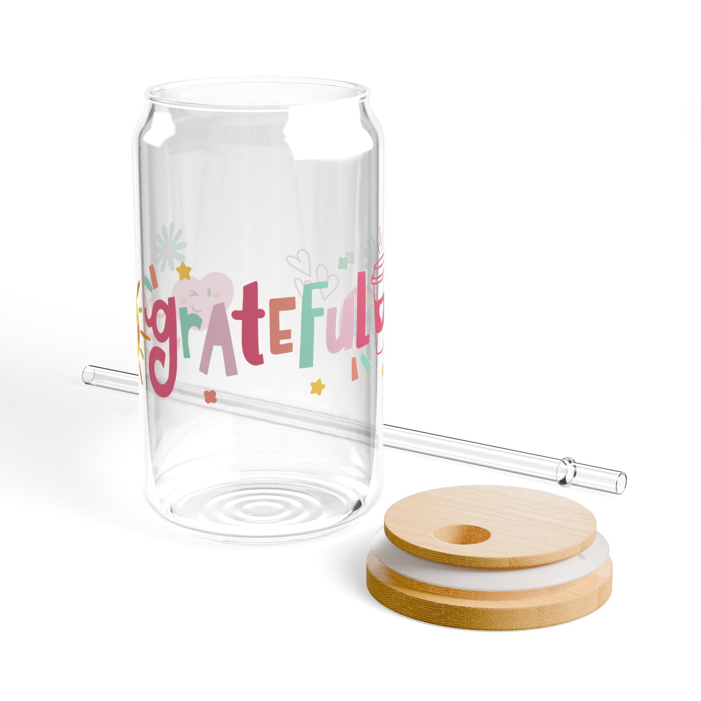 Grateful Sipper Glass