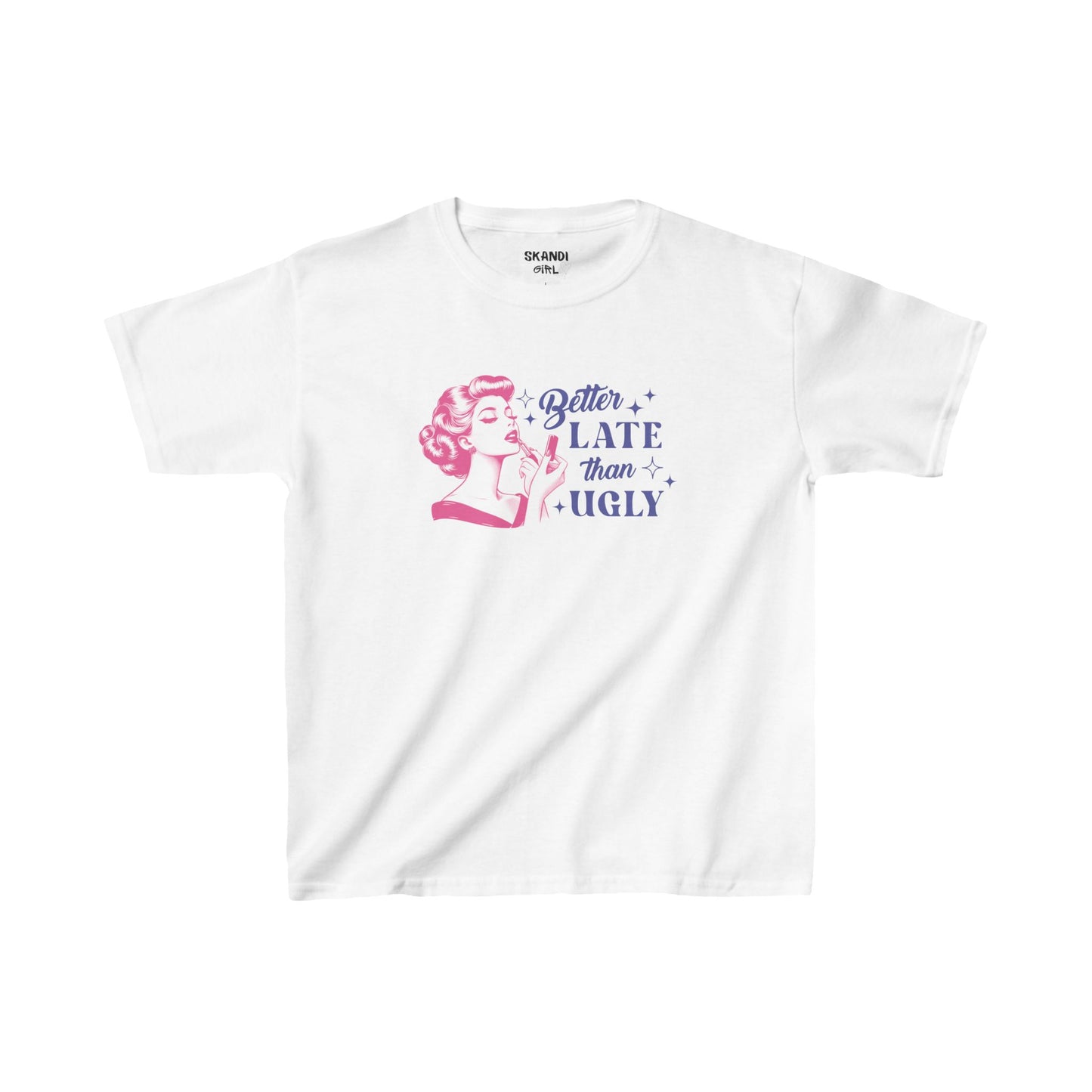 Better Late Than Ugly Baby-Tee