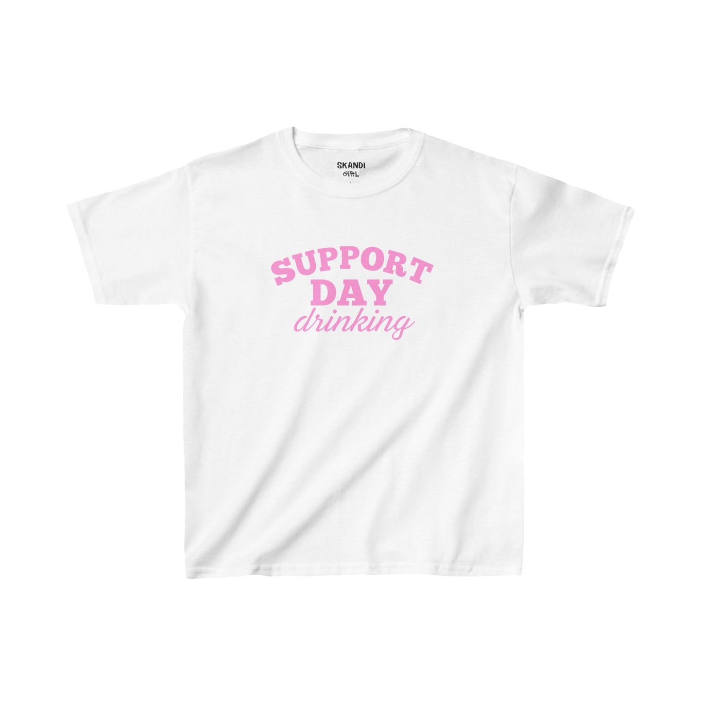 Support Day Drinking Baby-Tee