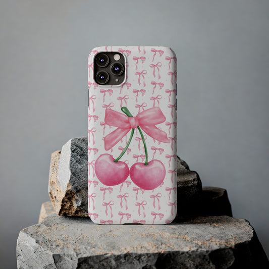 Pink Cherry Phone Case