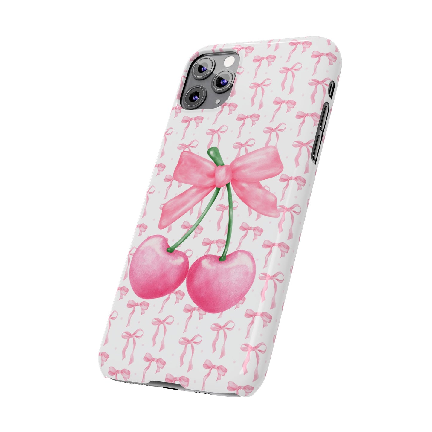 Pink Cherry Phone Case