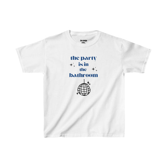 The Party Is In The Bathroom Baby-Tee