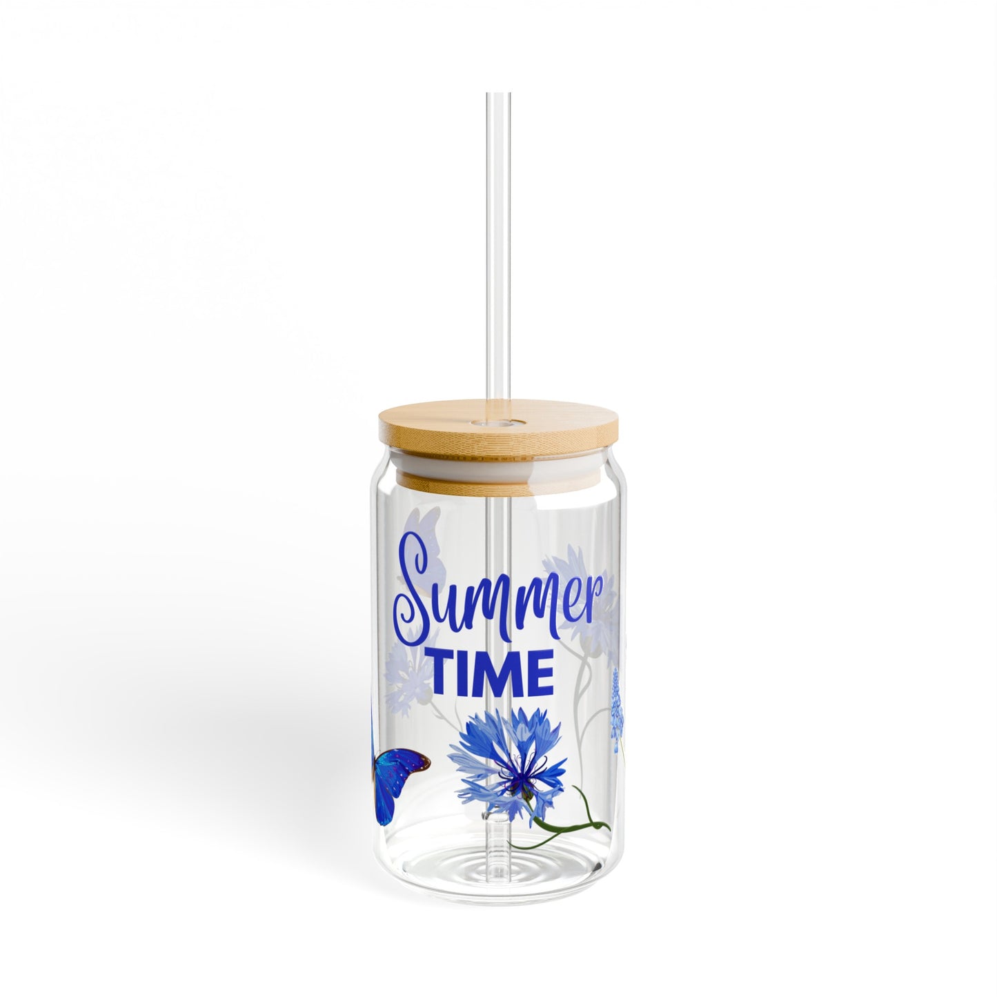 Summer Time Sipper Glass