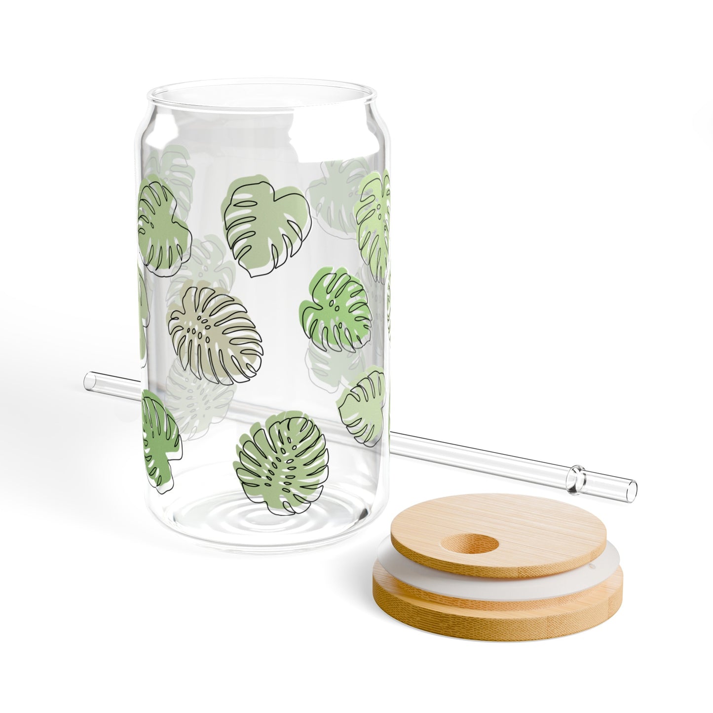 Leaf Sipper Glass