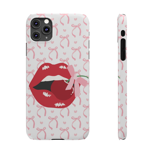 Cherry Bow Phone Case