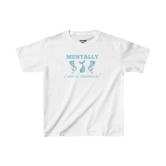 Mentally I am A Mermaid Baby-Tee