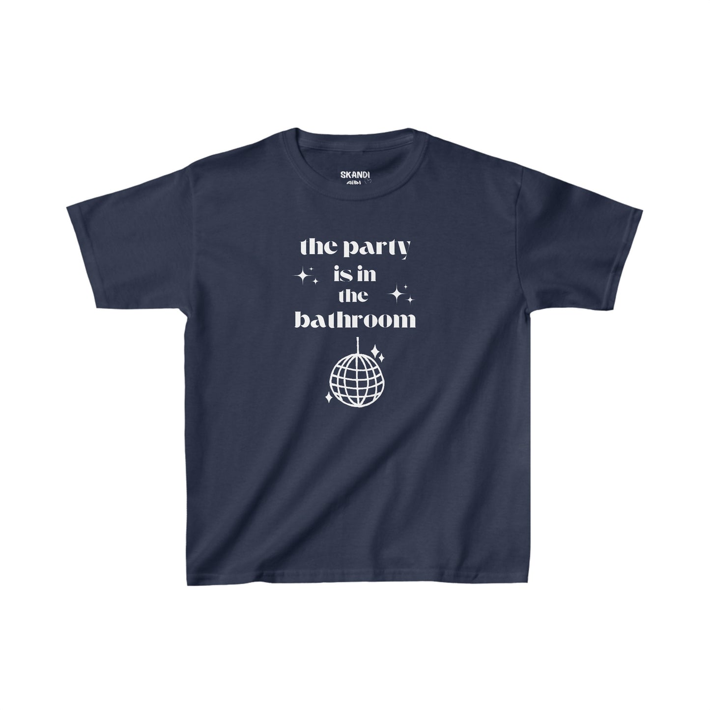 The Party Is In The Bathroom Baby-Tee