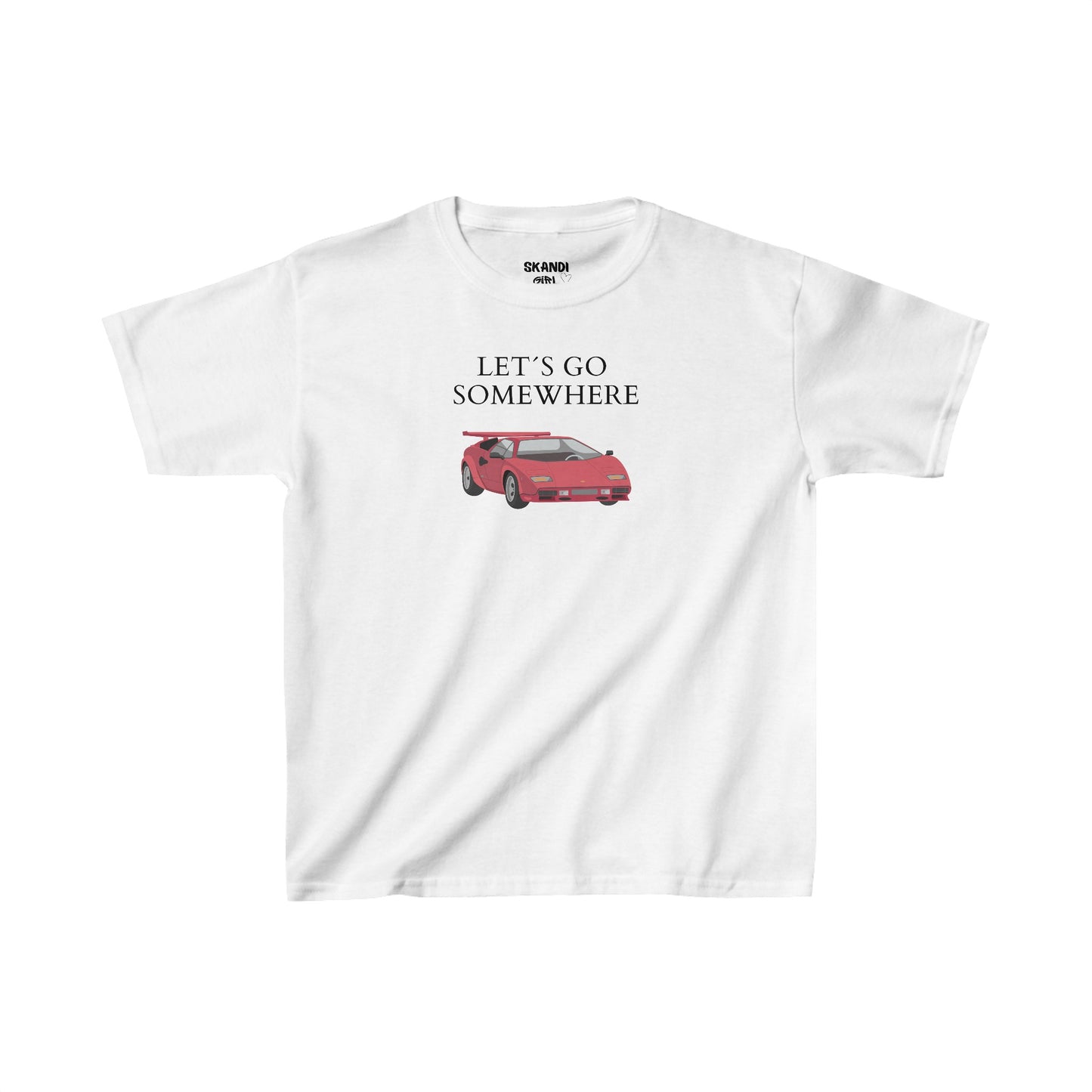 Let´s Go Somewhere Baby-Tee