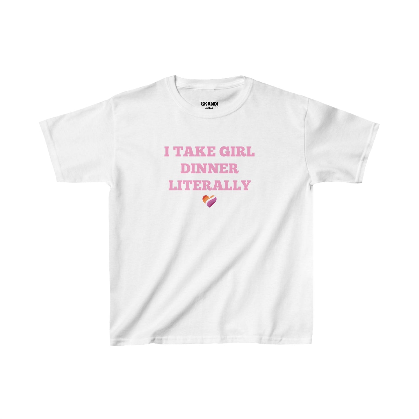 Girl Dinner Baby-Tee