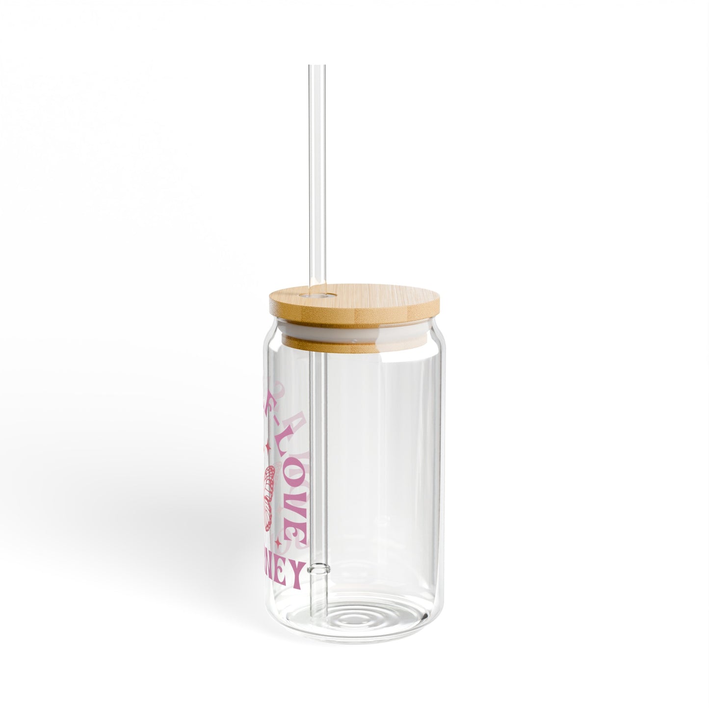 Self Love Journey Sipper Glass