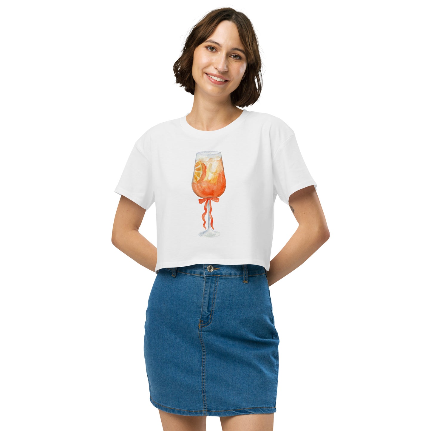 Spritz crop-top