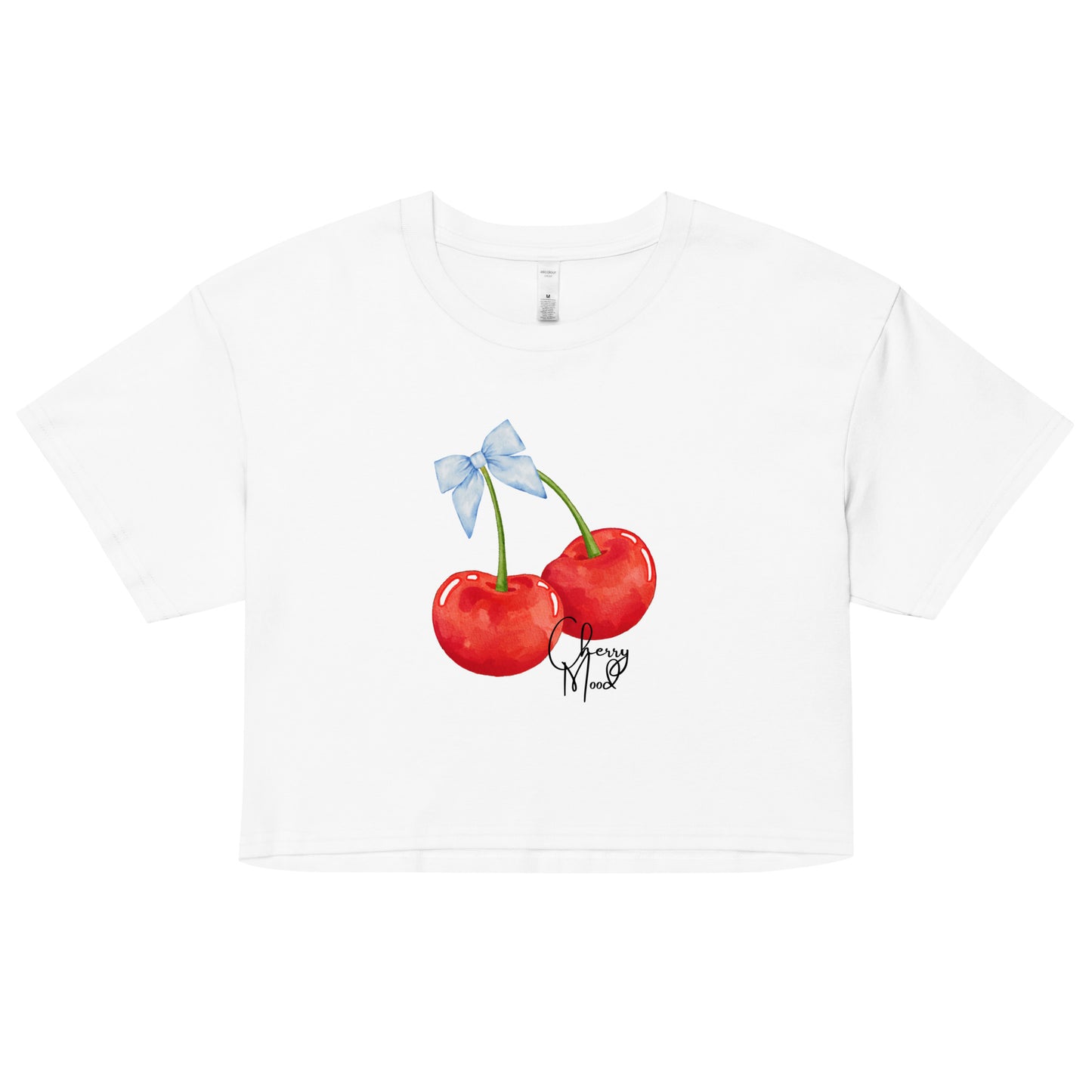 Cherry Mood crop-top