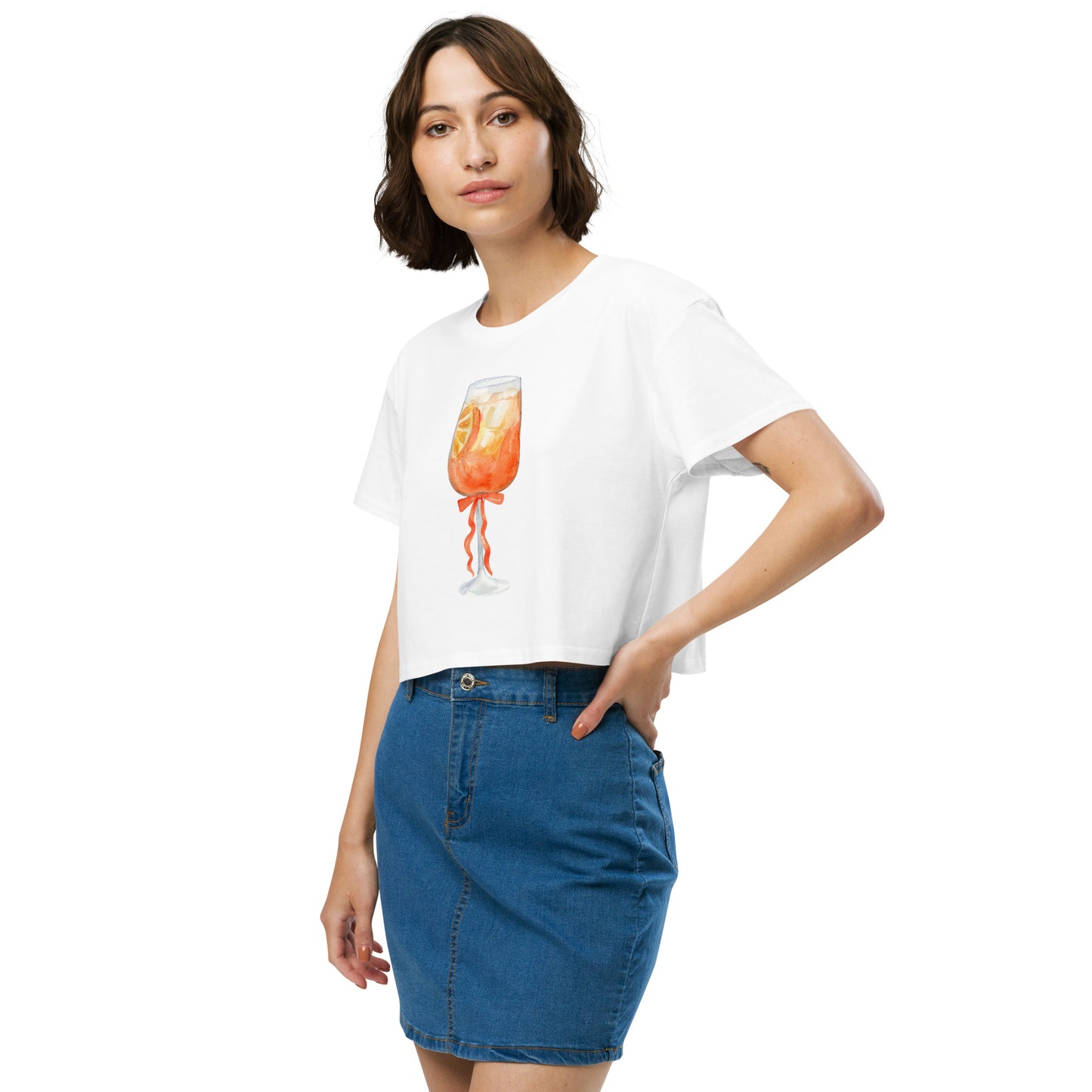 Spritz crop-top