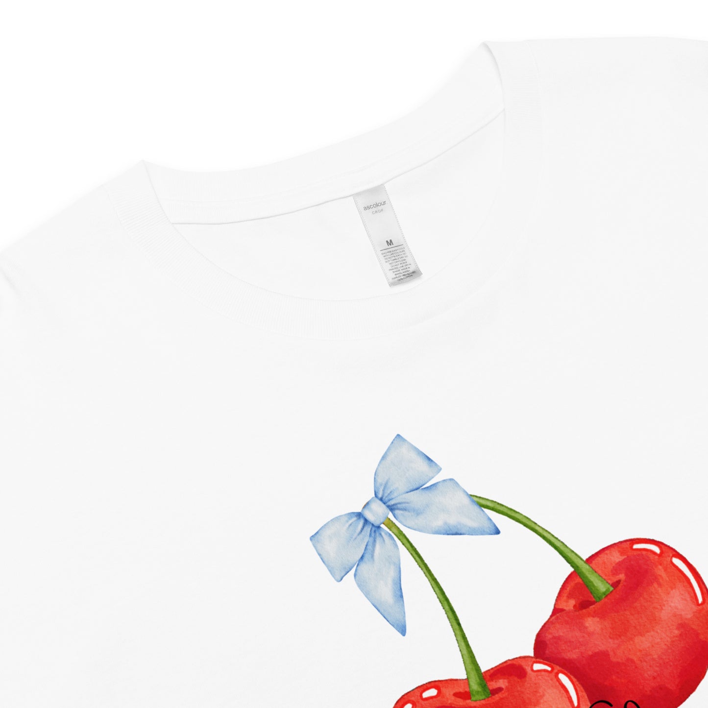 Cherry Mood crop-top