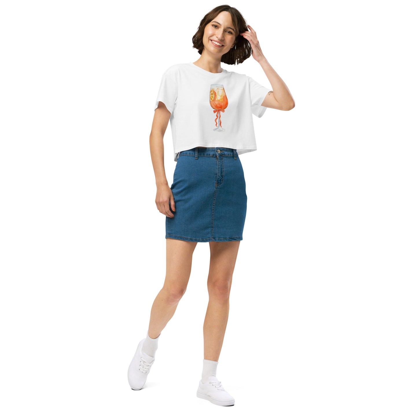 Spritz crop-top